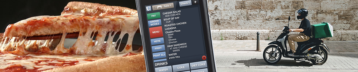 mobile POS for food delivery